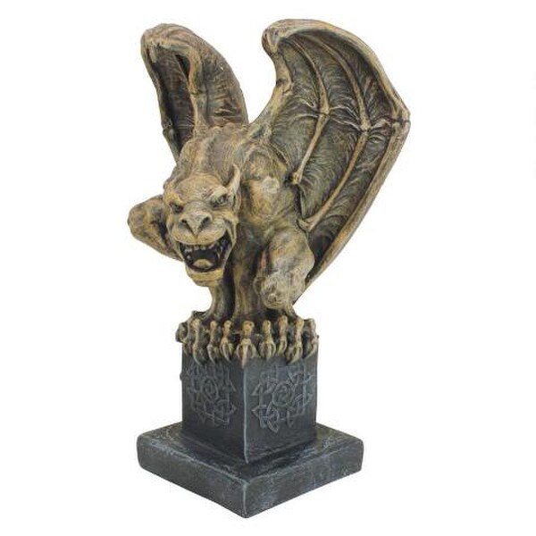 Abbadon Gargoyle Statue Watchdog Gothic Gardens Celtic Irish Sculpture